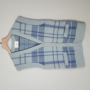 Wilfred from Aritzia Plaid Hattie Sweater Vest